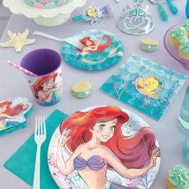 Unique Party Supplies The Little Mermaid Paper Tiara  (8 count)