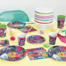 Unique Party Supplies Trolls Plates 9″ (8 count)