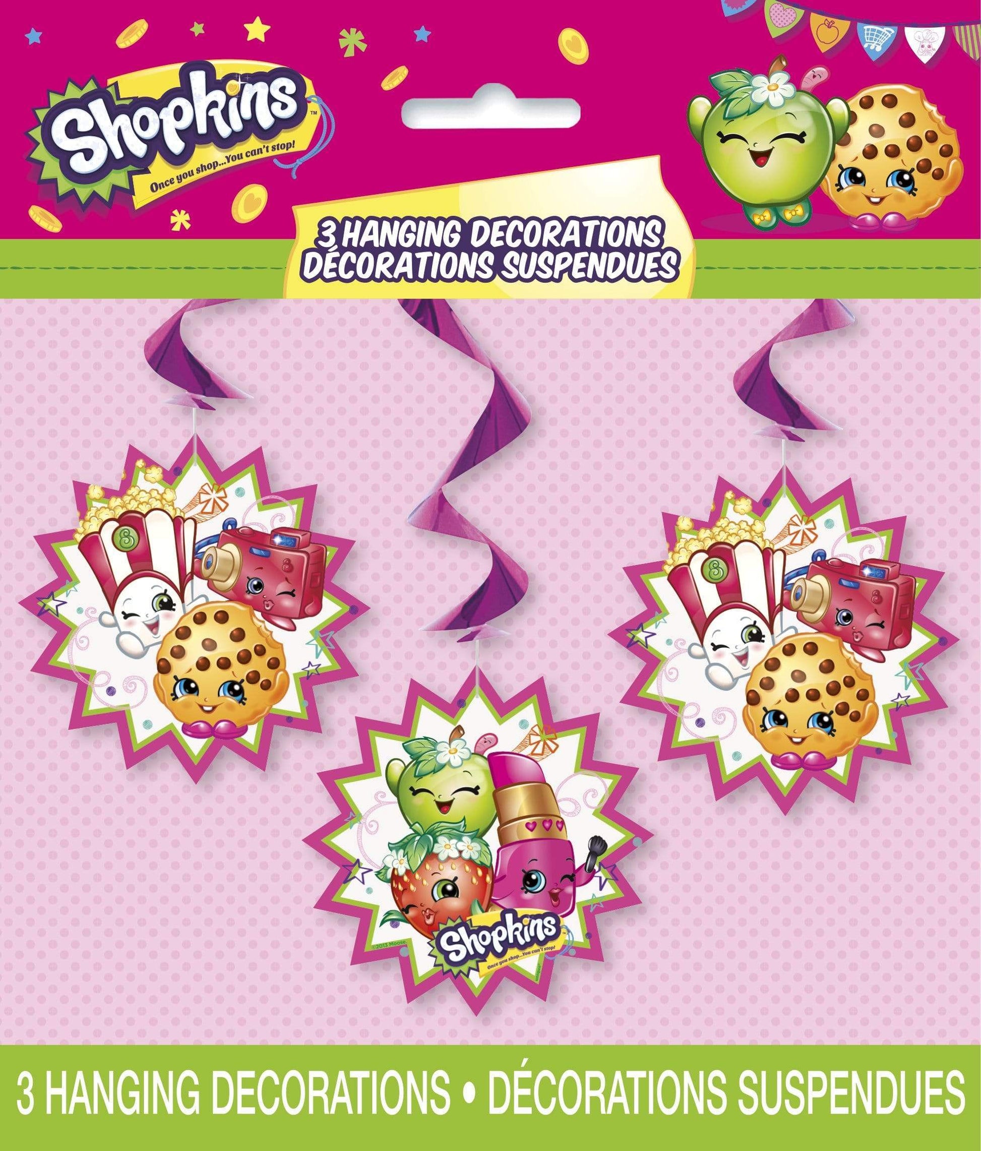 Unique Shopkins Swirl Deco 26″ (3 count)