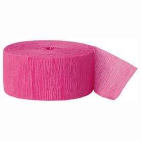 Unique Streamer - Hot Pink 81′x 1.75 ″