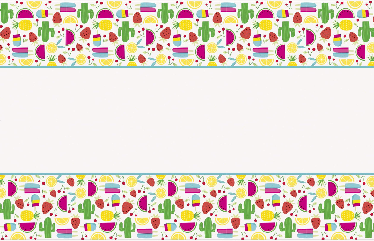 Unique Sweet & Succulent Summer Tablecover