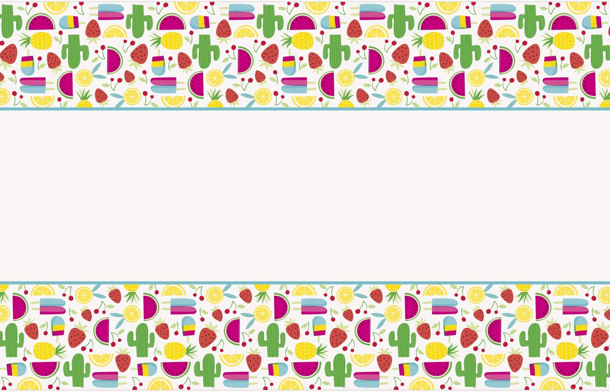 Unique Sweet & Succulent Summer Tablecover