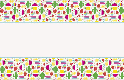 Unique Sweet & Succulent Summer Tablecover