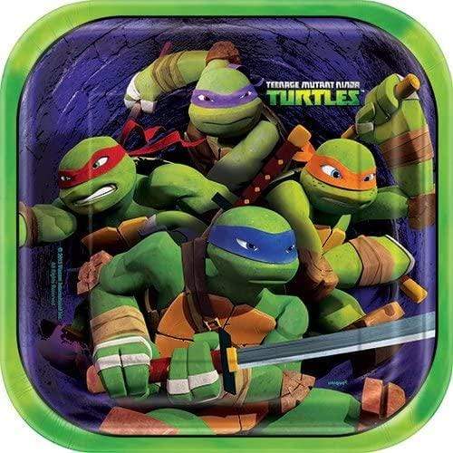 Unique Teenage Mutant Ninja Turtles Plates 9″ (8 count)