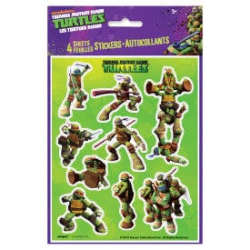 Unique Teenage Mutant Ninja Turtles Sticker Sheets ( count)