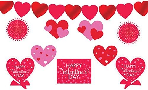 Valentines Room Decoration Kit by Amscan from Instaballoons