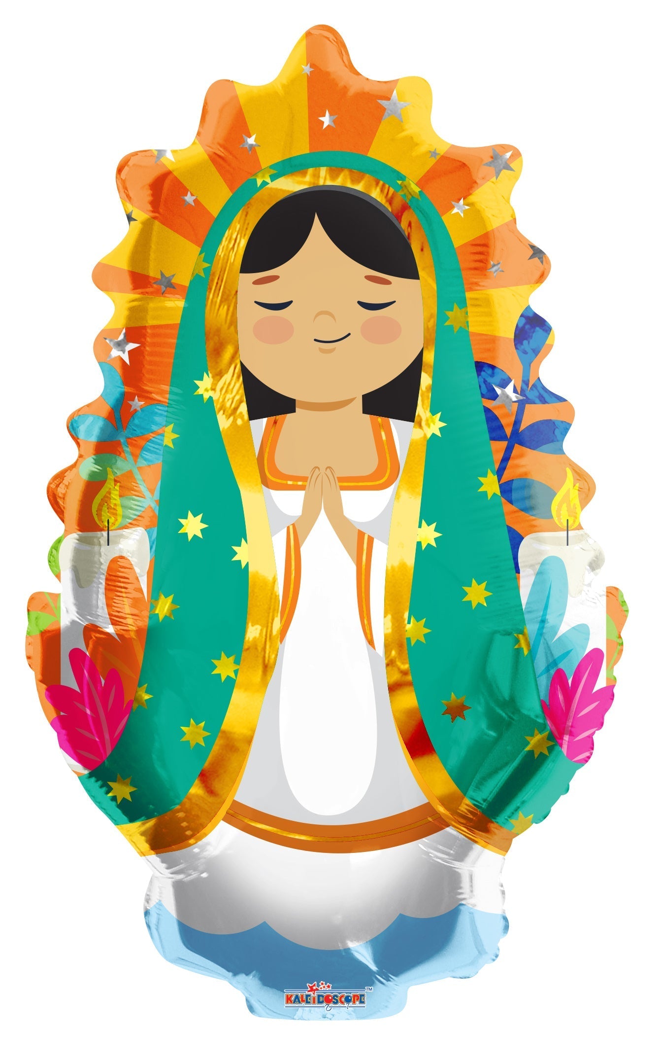 Virgencita 28″ Foil Balloon by Convergram from Instaballoons