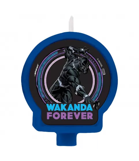 Wakanda Forever Candle by Amscan from Instaballoons