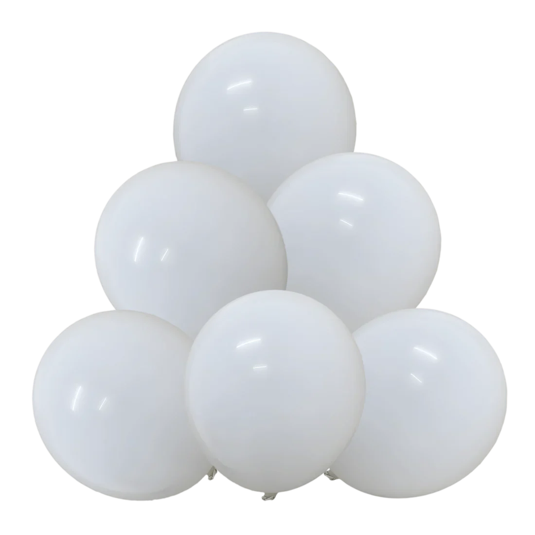 White 18″ Latex Balloons by GloMex from Instaballoons