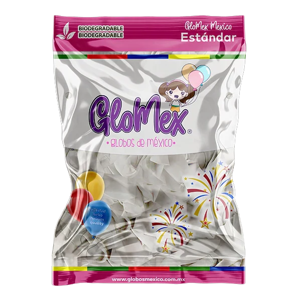 White 18″ Latex Balloons by GloMex from Instaballoons