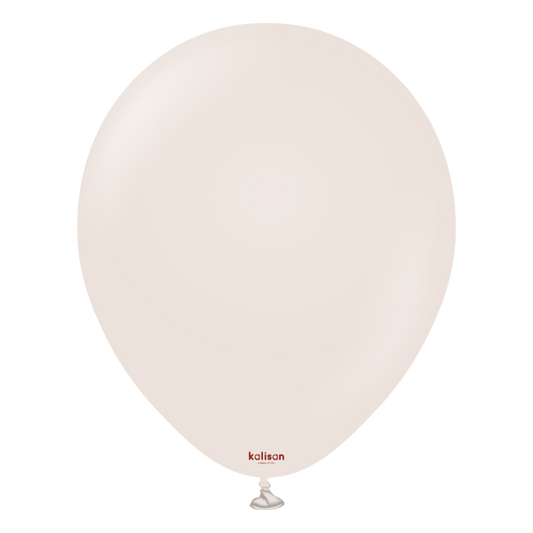 White Sand 5″ Latex Balloons (100 count)