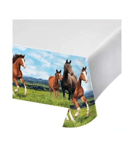 Wild Horses Tablecover - Creative Converting