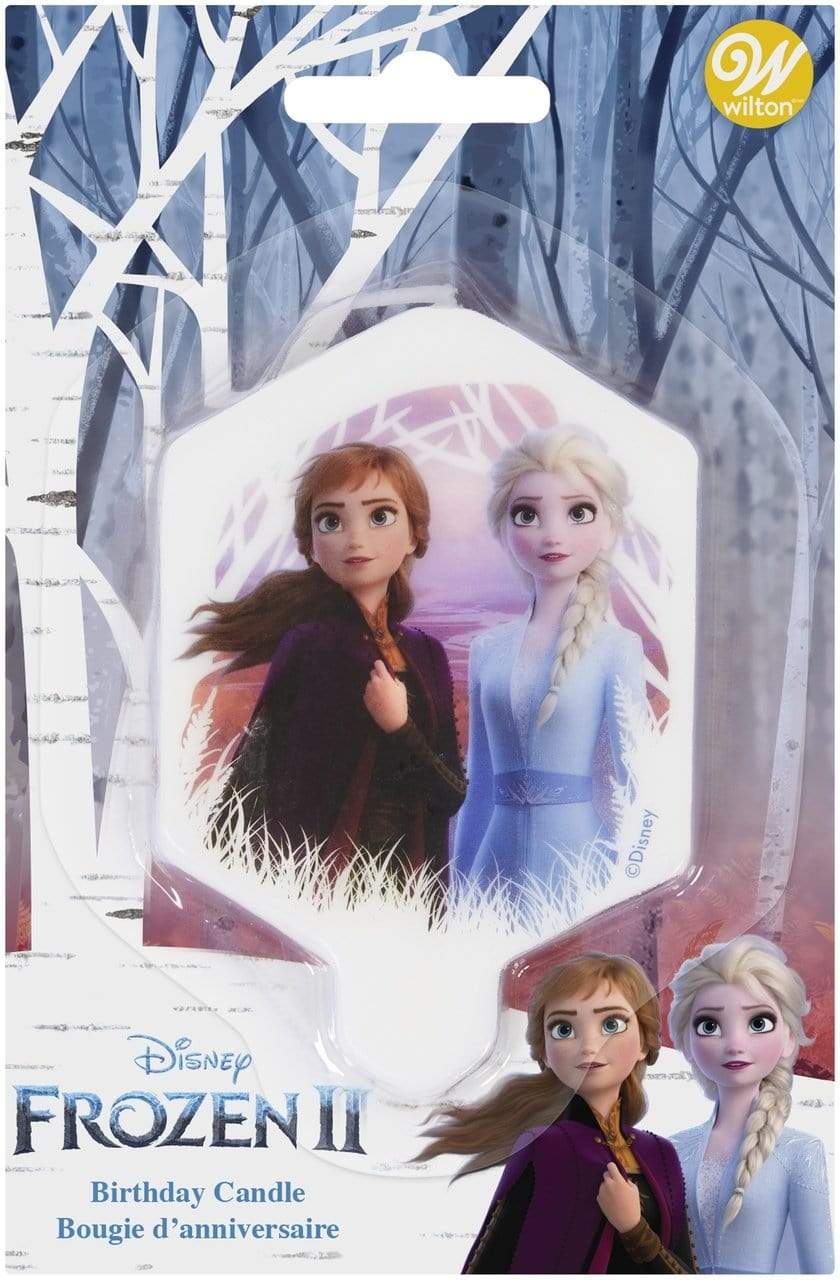 Wilton Party Supplies Frozen Anna Elsa Candle
