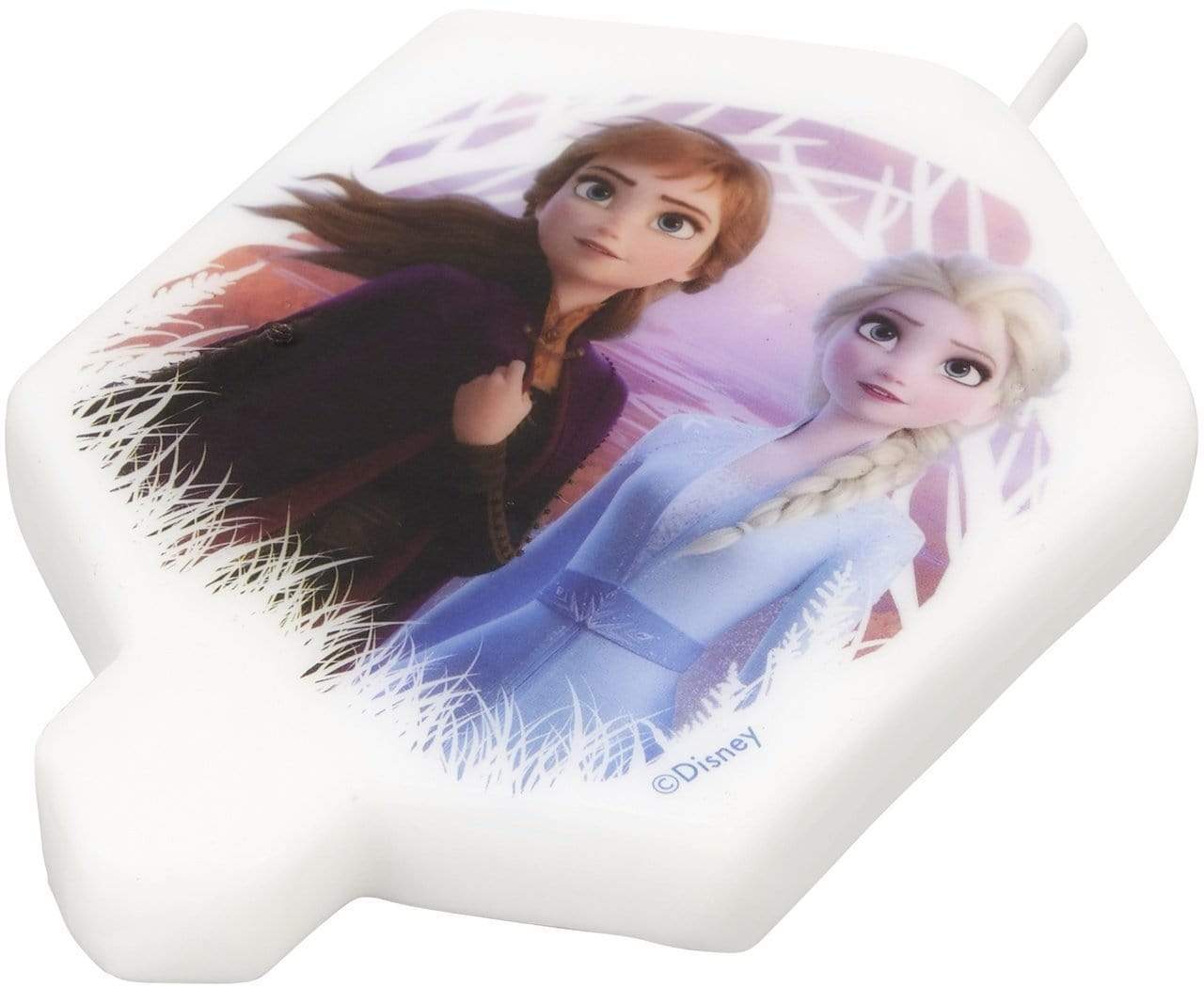 Wilton Party Supplies Frozen Anna Elsa Candle