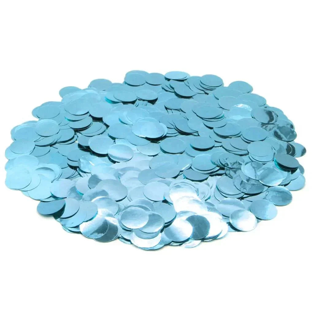 5/8" Foil Confetti - Baby Blue (1oz)