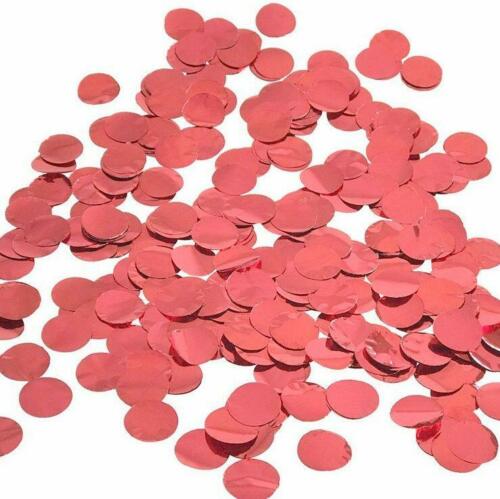 5/8" Foil Confetti - Red (1oz)