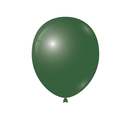 Hunter Green 12″ Latex Balloons (72)