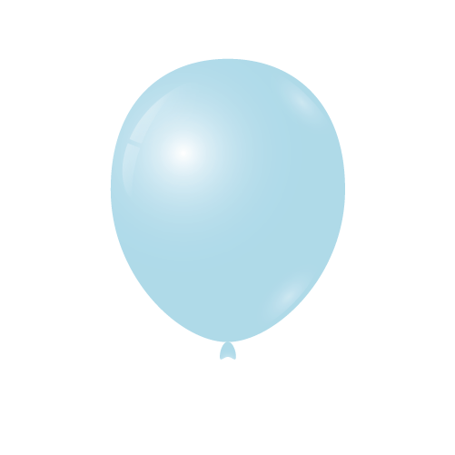 Light Blue 12″ Latex Balloons (72)