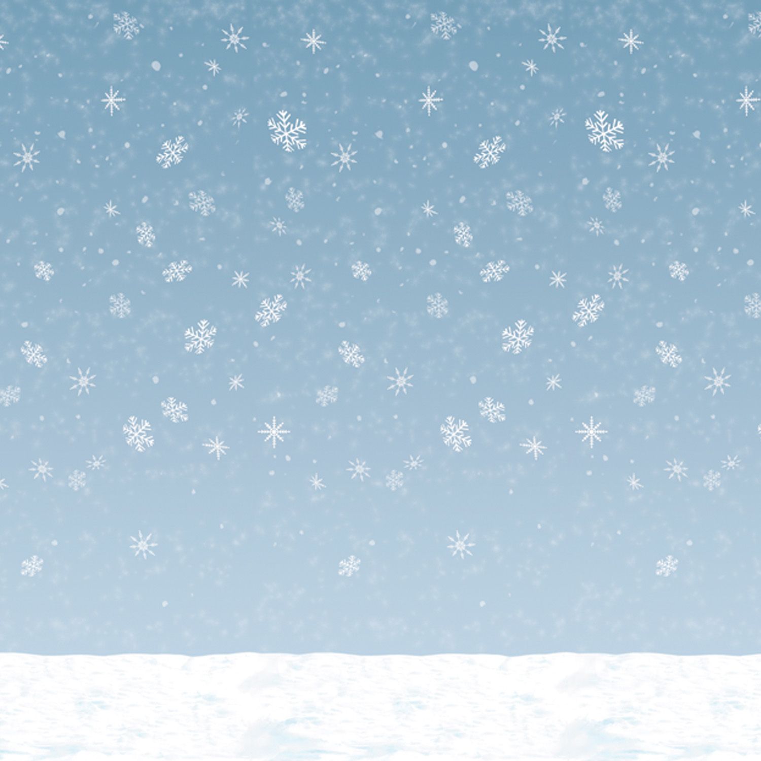 Winter Sky Backdrop by Beistle from Instaballoons