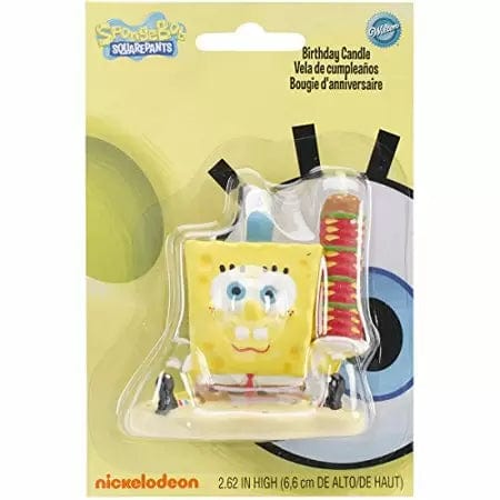 Witon Party Supplies Spongebob Candle