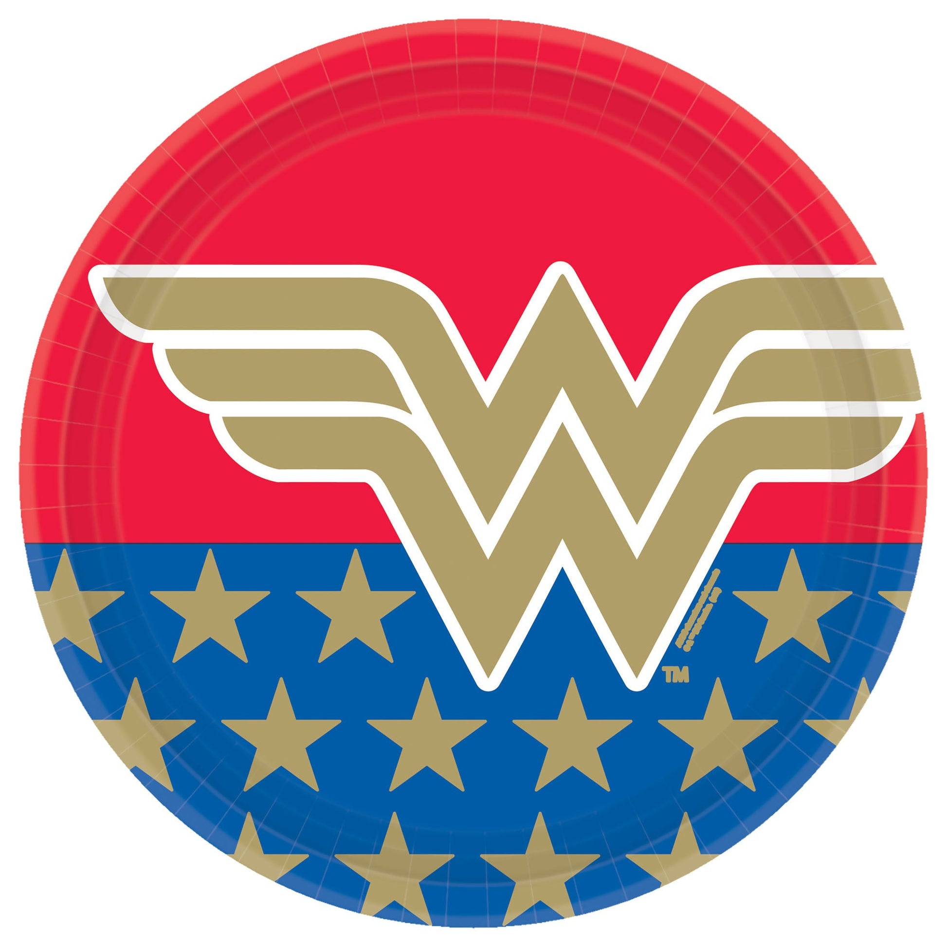 Wonder Woman Classic Paper Plates 9″ by Amscan from Instaballoons