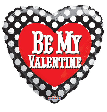 Would You Be My Valentine 18″ Foil Balloon by Convergram from Instaballoons