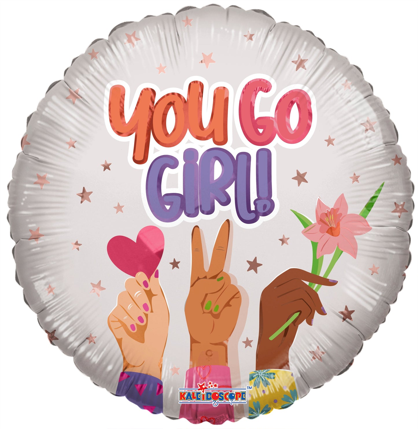 You Go Girl!  18″ Foil Balloon by Convergram from Instaballoons